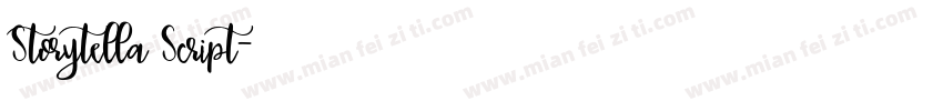 Storytella Script字体转换